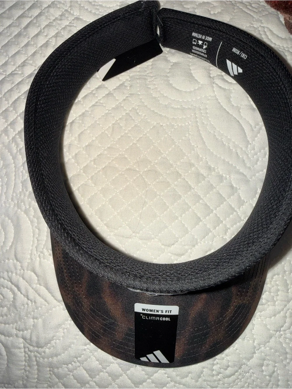 Adidas women’s match 2 visor (new)